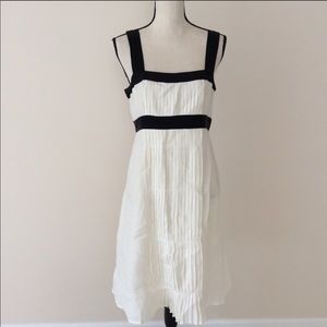 BURBERRY LONDON Bamboo white Dress Sz US 8 UK 10